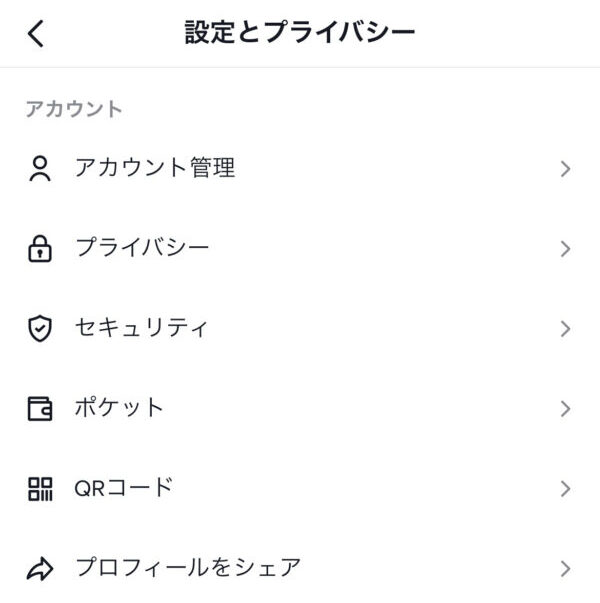 TikTok　複数アカウント