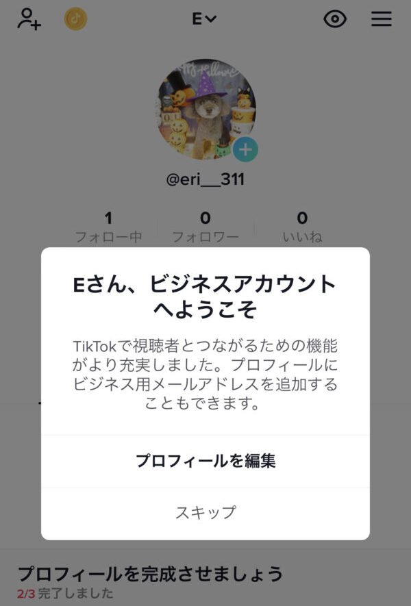 TikTok ビジネスアカウント　デメリット