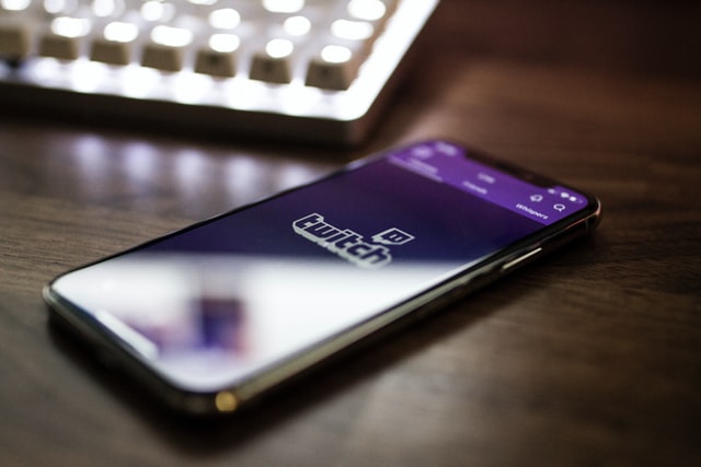 Twitchスマホ画面
